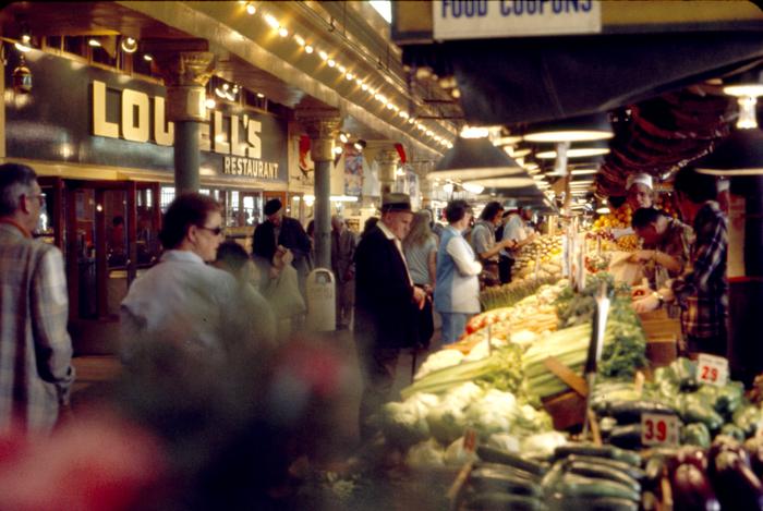 Pike Place Market, circa 1972