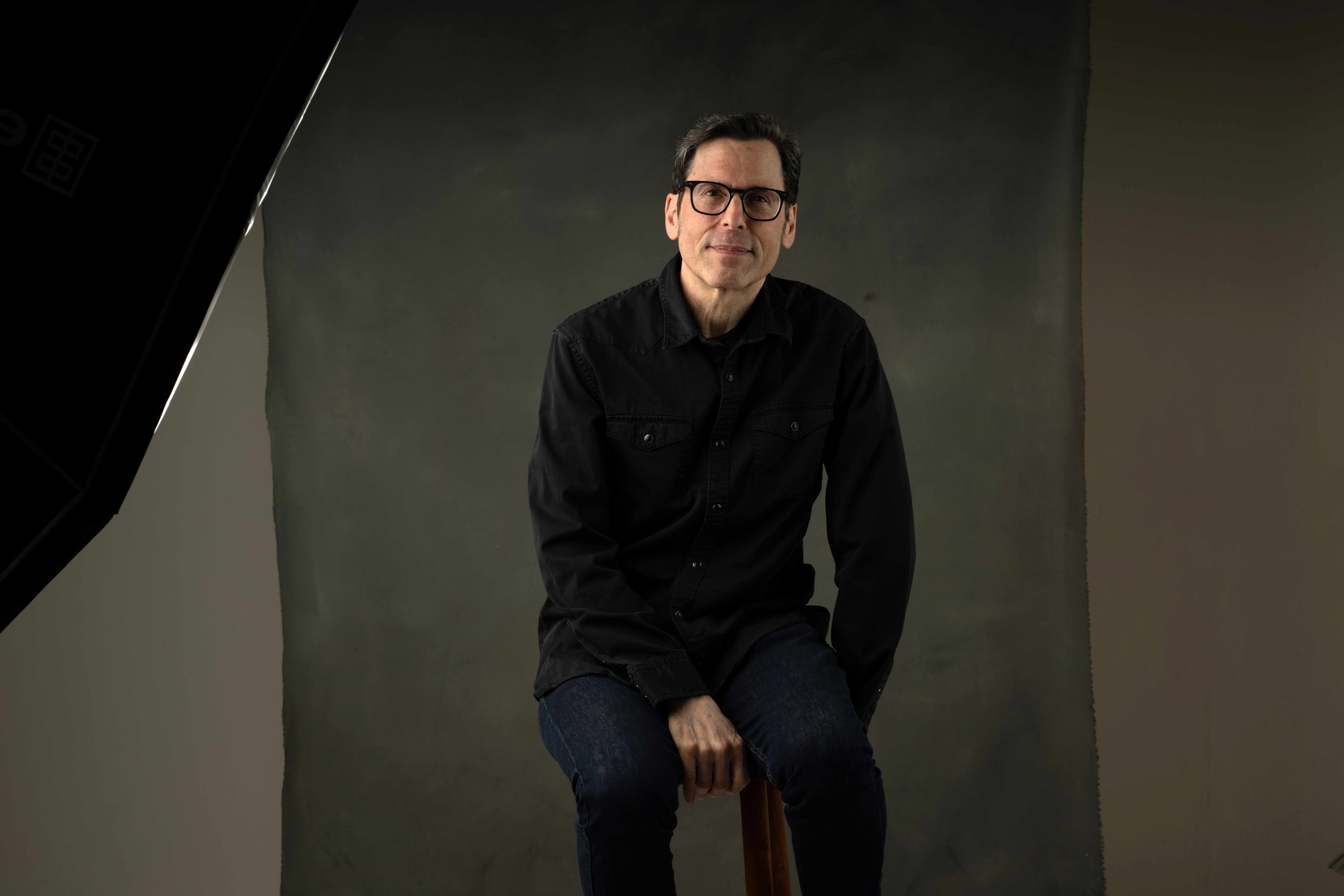 Former Seattle Channel staffer Curt Weiss poses for a portrait.
